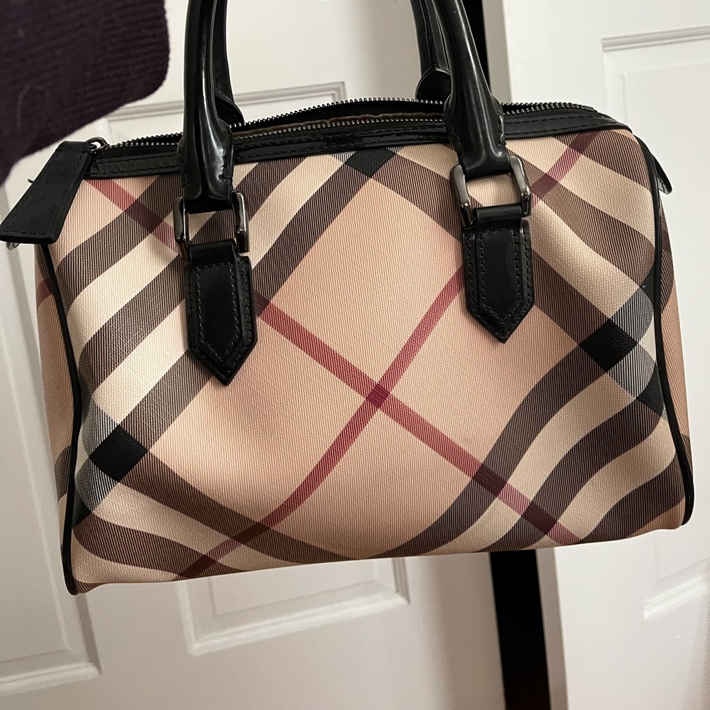 Burberry Bowling Bag Nova Check